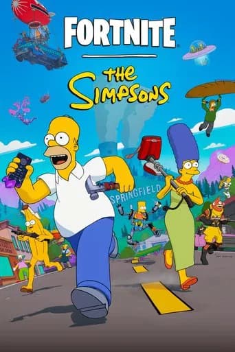 Fortnite x The Simpsons posteri
